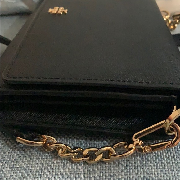 NWT Authentic Tory Burch Emerson Chain Wallet - Picture 9 of 9